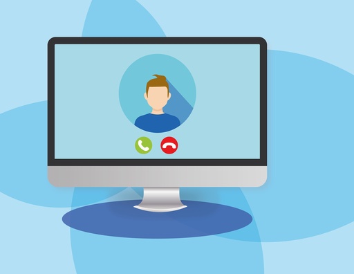 Online gesprek - video call