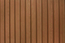 Gevelbekleding - composiet - teak bruin - 26x200x3000mm - rabatdeel rhombus