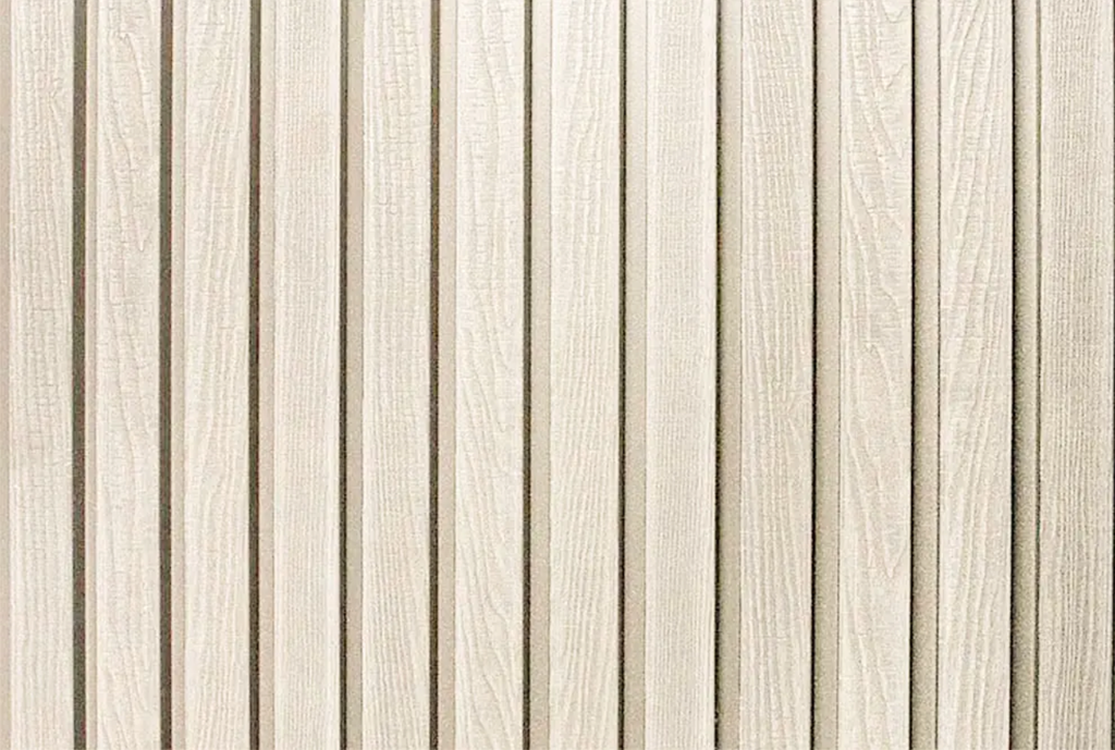 Gevelbekleding - composiet - licht beige - 26x200x3000mm - rabatdeel rhombus