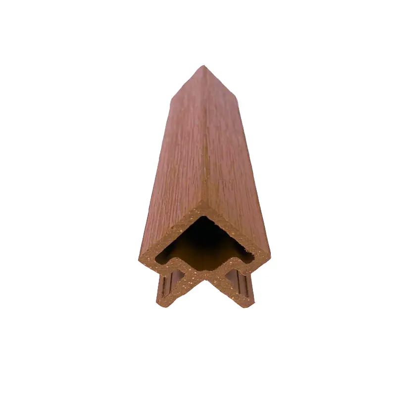 Buitenhoekprofiel - composiet - teak bruin - 40x60x3000